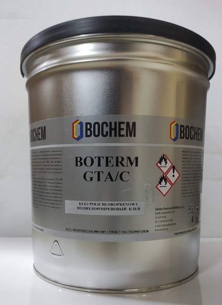 BOСHEM Клей высокотемпературный полихлоропреновый BOTERM GTA/C, 4кг 