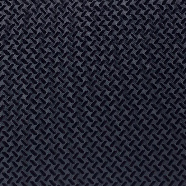 Автомобильная ткань для обшивки, износостойкая, Alf серая + черные полоски, ширина  160см, цена за 1 м.п.
