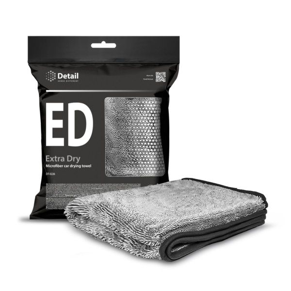 Detail Микрофибровое полотенце для сушки кузова ED "Extra Dry" 50*60 см в упаковке