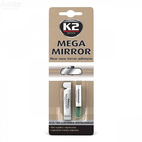K2 Клей для зеркал заднего вида Mega mirror 0.6 мл