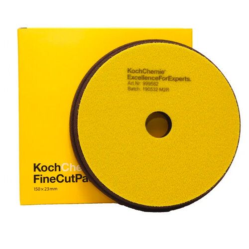 Koch-Chemie Полировальный твердый круг Fine Cut Pad Ø 150 мм, желтый