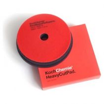 Koch-Chemie Полировальный твердый круг Heavy Cut Pad, Ø 125 мм, красный