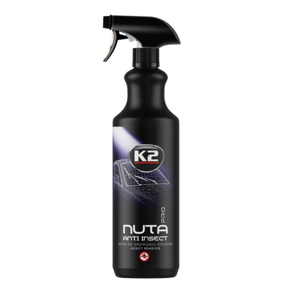 K2 Pro Detailing Очиститель стекол и следов насекомых NUTA ANTI INSECT PRO 1л