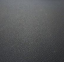 Искусственная кожа Nappa Black для перетяжки руля на микрофибре, черная, цена за 1 м.п.